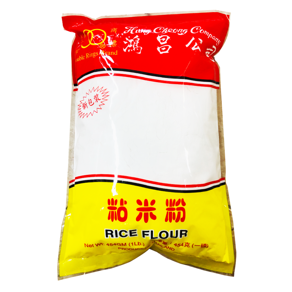 Double Rings Brand Rice Flour 454G