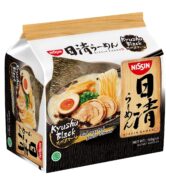 NISSIN KYUSHU BLACK RAMEN 106G*5