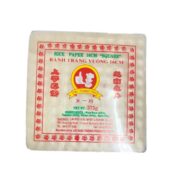 ROSE SQUARE RICE PAPER 16CM 375G