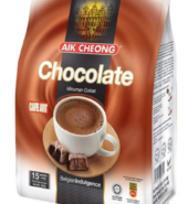 AIK CHEONG 3N1 CHOCOLATE (40Gx 15 SACHETS)